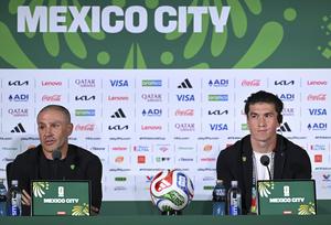 MEXICO-CIUDAD DE MEXICO-FUTBOL-COPA MUNDIAL DE LA FIFA 2026-CONFERENCIA DE PRENSA-UZBEKISTAN