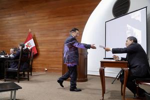 PERU-LIMA-VOTACION-PRESIDENTE-BALCAZAR