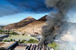 CHILE-SANTIAGO-EXPLOSION