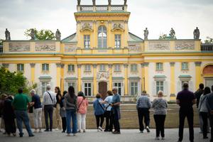 POLONIA-VARSOVIA-PATIO DEL PALACIO DE WILANOW-ACCESO GRATUITO