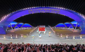 CHINA-HAINAN-SANYA-JUEGOS ASIATICOS DE PLAYA-CEREMONIA DE APERTURA