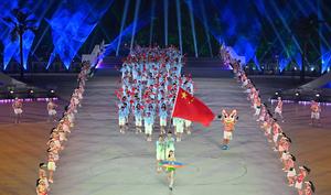CHINA-HAINAN-SANYA-JUEGOS ASIATICOS DE PLAYA-CEREMONIA DE APERTURA