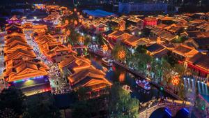 CHINA-HEBEI-SHIJIAZHUANG-ECONOMIA NOCTURNA
