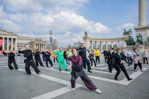 HUNGRIA-BUDAPEST-DIA INTERNACIONAL DEL TAIJIQUAN-EVENTO DE CELEBRACION