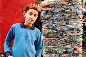 EGIPTO-CAIRO-CIUDAD DE LA BASURA-RECICLAJE