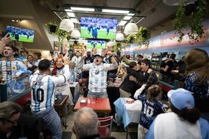ARGENTINA-BUENOS AIRES-FUTBOL-COPA MUNDIAL DE LA FIFA 2026-SEMIFINAL-INGLATERRA VS ARGENTINA-AFICIONADOS