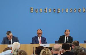 ALEMANIA-BERLIN-CANCILLER-CONFERENCIA DE PRENSA