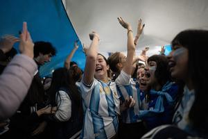 ARGENTINA-BUENOS AIRES-FUTBOL-COPA MUNDIAL DE LA FIFA 2026-AFICIONADOS-FESTEJOS