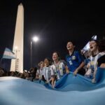 ARGENTINA-BUENOS AIRES-FUTBOL-COPA MUNDIAL DE LA FIFA 2026-AFICIONADOS-FESTEJOS