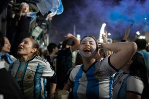ARGENTINA-BUENOS AIRES-FUTBOL-COPA MUNDIAL DE LA FIFA 2026-AFICIONADOS-FESTEJOS