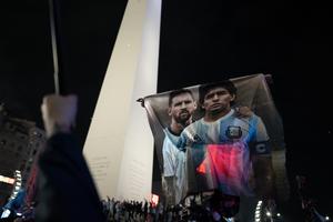 ARGENTINA-BUENOS AIRES-FUTBOL-COPA MUNDIAL DE LA FIFA 2026-AFICIONADOS-FESTEJOS