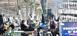 CHINA-JIANGXI-GANZHOU-INDUSTRIA TEXTIL-MERCADO RUSO