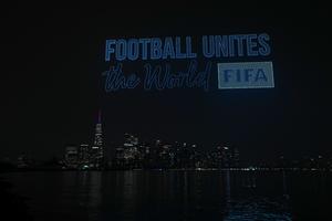 EEUU-NUEVA JERSEY-FUTBOL-COPA MUNDIAL DE LA FIFA 2026-ESPECTACULO DE LUCES CON DRONES