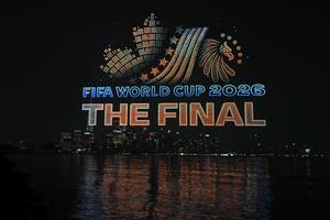EEUU-NUEVA JERSEY-FUTBOL-COPA MUNDIAL DE LA FIFA 2026-ESPECTACULO DE LUCES CON DRONES