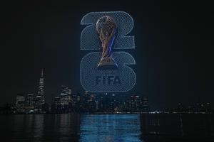 EEUU-NUEVA JERSEY-FUTBOL-COPA MUNDIAL DE LA FIFA 2026-ESPECTACULO DE LUCES CON DRONES