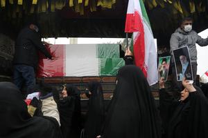 IRAN-TEHERAN-ESMAIL KHATIB-CEREMONIA DE DESPEDIDA