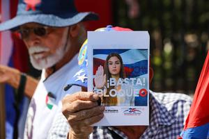 EL SALVADOR-SAN SALVADOR-CUBA-CARAVANA DE SOLIDARIDAD