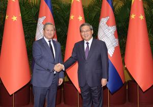 CHINA-BEIJING-LI QIANG-CAMBOYA-PRIMER MINISTRO-CONVERSACIONES