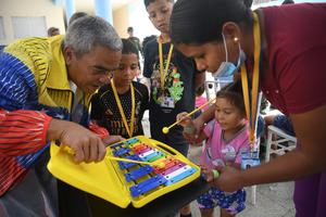 VENEZUELA-CARACAS-TERREMOTOS-CAMPAMENTO TRANSITORIO