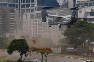VENEZUELA-CARACAS-EEUU-SIMULACRO