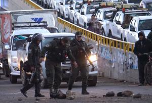 BOLIVIA-EL ALTO-BLOQUEOS
