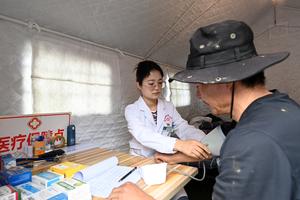 CHINA-GANSU-XIAHE-INUNDACIONES-REUBICACION