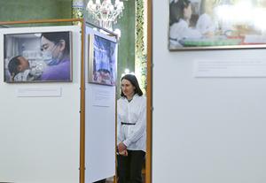 RUSIA-MOSCU-CHINA-EXPOSICION FOTOGRAFICA-DESARROLLO DE LAS MUJERES-INAUGURACION