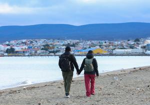 CHILE-PUNTA ARENAS-PAISAJE