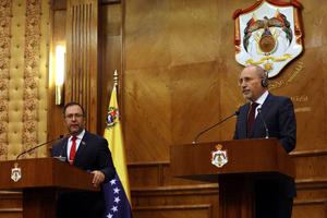 JORDANIA-AMAN-MINISTRO DE RELACIONES EXTERIORES VENEZOLANO-VISITA