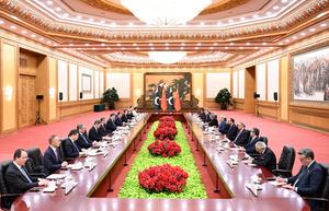 CHINA-BEIJING-XI JINPING-PAKISTAN-PRIMER MINISTRO-REUNION