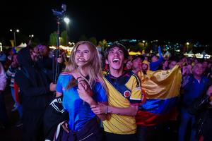 COLOMBIA-BOGOTA-FUTBOL-COPA MUNDIAL DE LA FIFA 2026-UZBEKISTAN VS COLOMBIA-AFICIONADOS