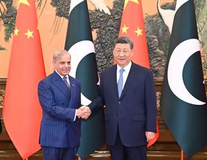 CHINA-BEIJING-XI JINPING-PAKISTAN-PRIMER MINISTRO-REUNION