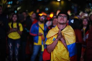 COLOMBIA-BOGOTA-FUTBOL-COPA MUNDIAL DE LA FIFA 2026-UZBEKISTAN VS COLOMBIA-AFICIONADOS