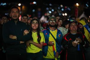 COLOMBIA-BOGOTA-FUTBOL-COPA MUNDIAL DE LA FIFA 2026-UZBEKISTAN VS COLOMBIA-AFICIONADOS