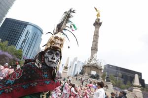 MEXICO-CIUDAD DE MEXICO-CATRINAS MUNDIALISTAS