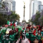MEXICO-CIUDAD DE MEXICO-CATRINAS MUNDIALISTAS