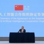 CHINA-SHANGHAI-ORGANIZACION MUNDIAL DE COOPERACION EN IA-ESTABLECIMIENTO-ACUERDO-FIRMA