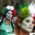 MEXICO-CIUDAD DE MEXICO-CATRINAS MUNDIALISTAS