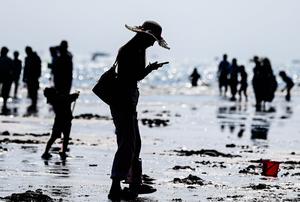 CHINA-GUANGXI-FANGCHENGGANG-PLAYA-TURISMO