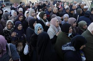 MEDIO ORIENTE-BELEN-RAMADAN-PUESTO DE CONTROL