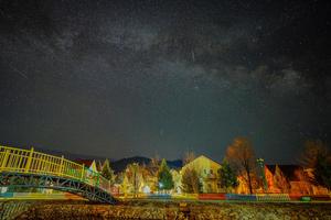 CHINA-HEILONGJIANG-LLUVIA DE METEOROS LIRIDAS