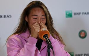 FRANCIA-PARIS-TENIS-ABIERTO DE FRANCIA-INDIVIDUALES FEMENINOS-PRIMERA RONDA-CONFERENCIA DE PRENSA