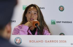 FRANCIA-PARIS-TENIS-ABIERTO DE FRANCIA-INDIVIDUALES FEMENINOS-PRIMERA RONDA-CONFERENCIA DE PRENSA
