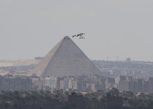 EGIPTO-GIZA-FLAMENCOS