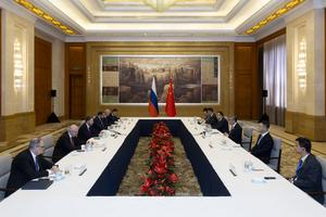 CHINA-SHANGHAI-WANG YI-RUSIA-OFICINA EJECUTIVA PRESIDENCIAL-SUBJEFE-REUNION
