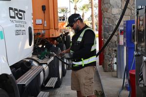 EEUU-CALIFORNIA-CONDADO DE LOS ANGELES-PRECIOS DEL DIESEL-REPUNTE