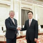 CHINA-BEIJING-HAN ZHENG-DINAMARCA-NOVO NORDISK-PRESIDENTE-REUNION