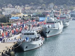 CHINA-EPL-ARMADA-77º ANIVERSARIO-CELEBRACIONES