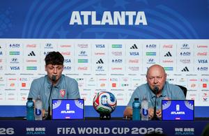 EEUU-ATLANTA-FUTBOL-COPA MUNDIAL DE LA FIFA 2026-CONFERENCIA DE PRENSA-REPUBLICA CHECA