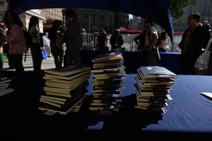 CHILE-SANTIAGO-DIA INTERNACIONAL DEL LIBRO